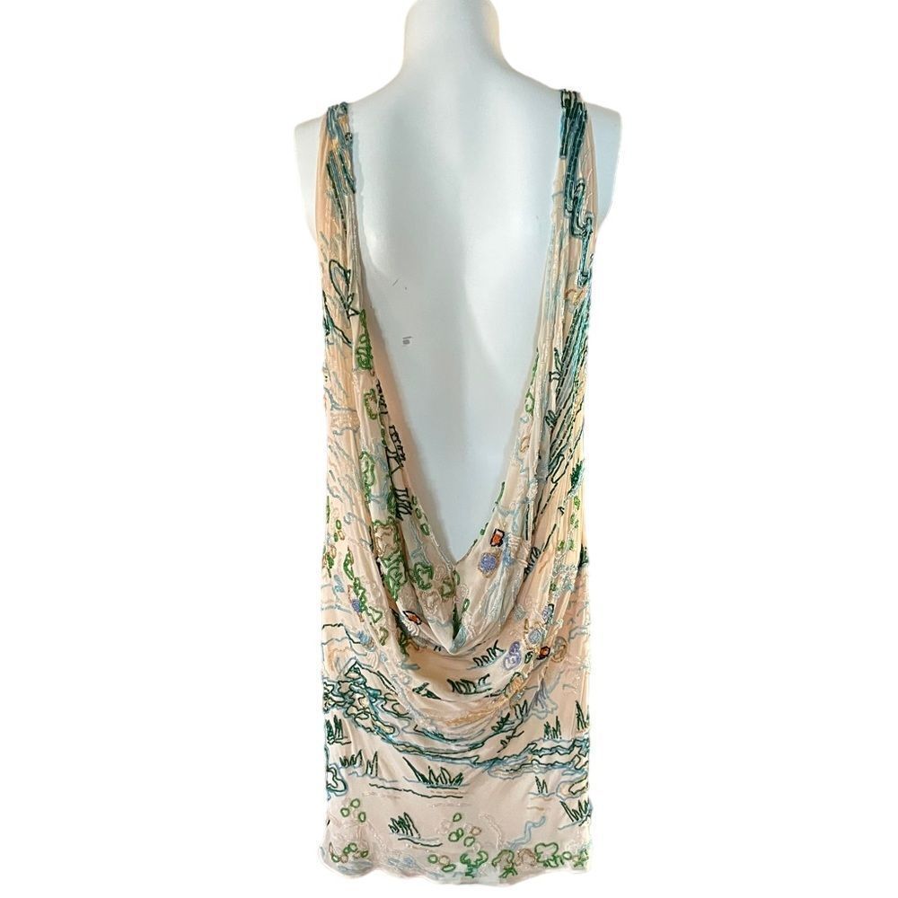 Agent Provacateur Soirée Silk Beaded EMIKO Dress - Picture 6 of 10